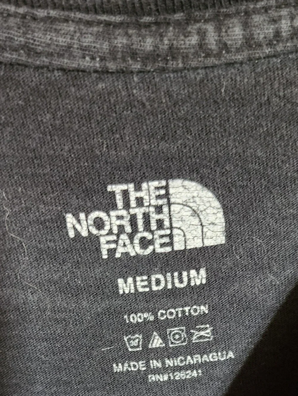 The North Face Black Short Sleeve Logo Tee